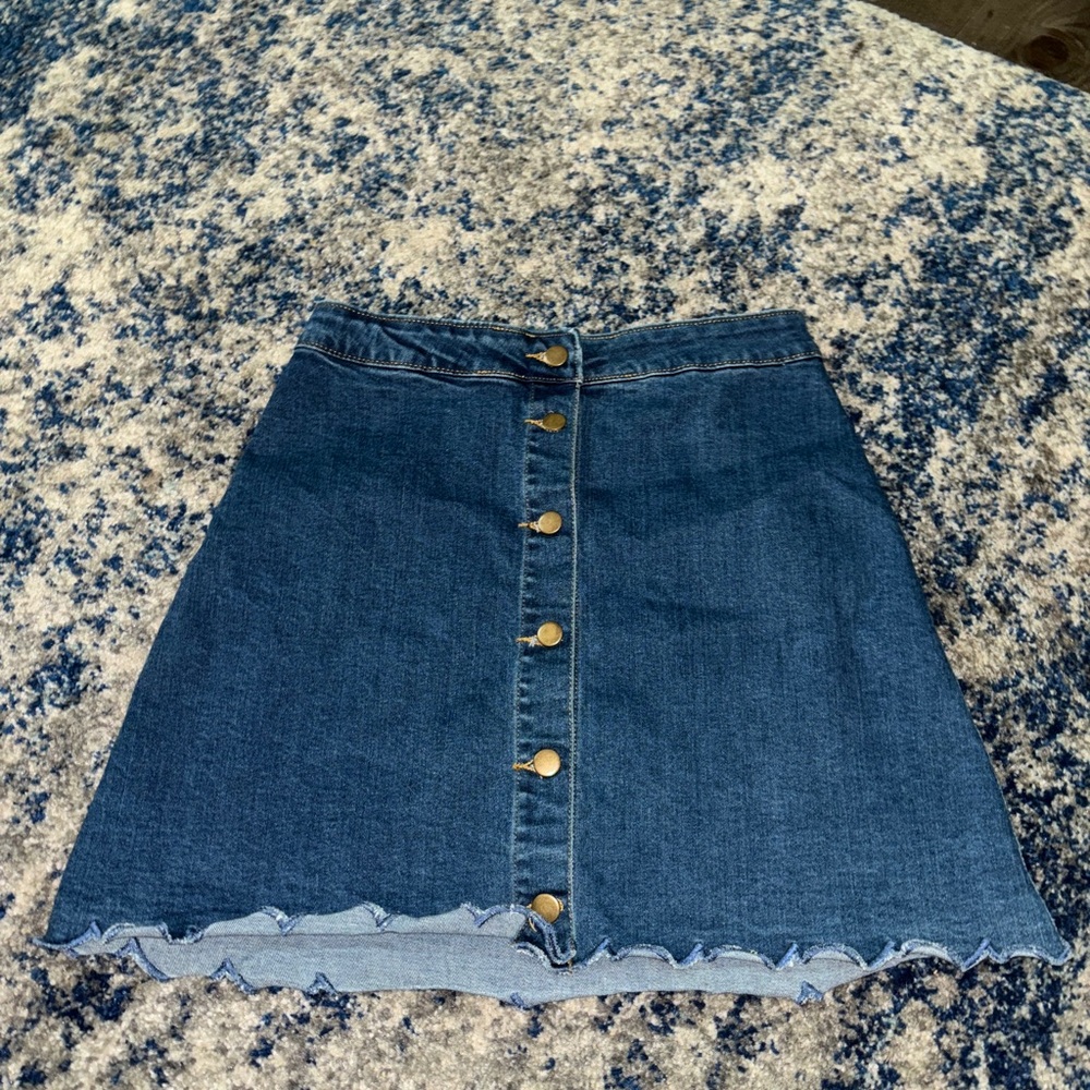 Denim skirt